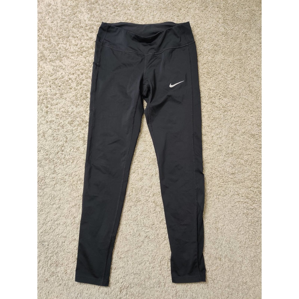 Nike Women legging pants sport hiking gym running dri-fit sz S 118